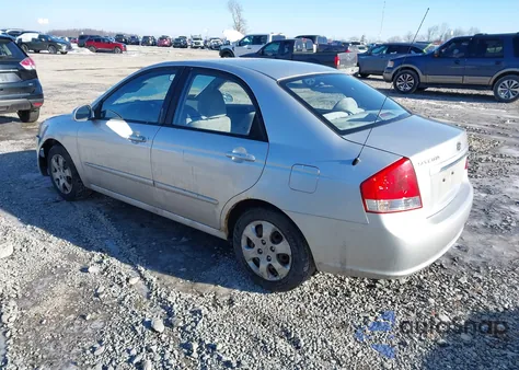 2009 Kia Spectra Ex z USA, uszkodzony, nr VIN KNAFE222295659670